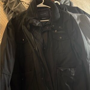 Zara Man Utility Jacket – Quilted Lining (Black, Size M approx.)